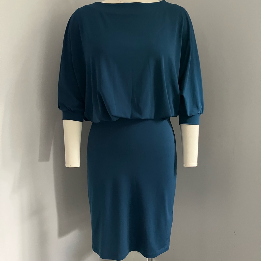 Elegant Teal Dress